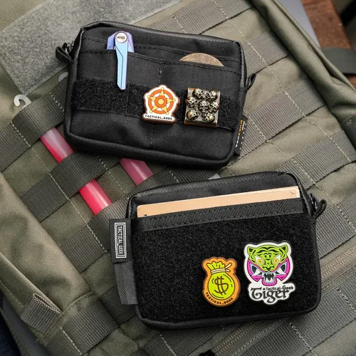 Miniatura 8 de TACTICAL_GEEK Organizador de almacenamiento A3 EDC de nailon, multifuncional, pequeño bolsillo para herramientas, bolsa de almacenamiento multiusos