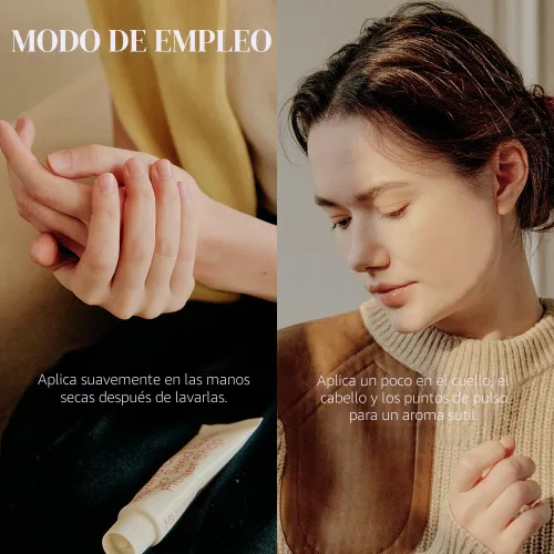Miniatura 6 de hetras. Crema de manos con perfume Hinoki - Aroma fresco de ciprés Hidratante de manos coreano sutil perfumado con semilla de mango y manteca