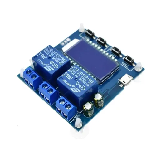 Miniatura 5 de SHT20 Humidity Temperature Controller DC 12V 0-100% RH -20-60 Celsius Digital Display 2-Channel Relay Module