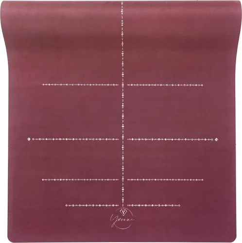 Miniatura 8 de Yvonne Solstice Harmony - Alfombrilla de yoga de viaje, ultra fina, 1/16 de pulgada, ligera, plegable y antideslizante para viajes y hogar, goma