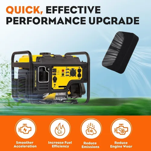 Miniatura 7 de HIPA GX390 GP5500 Filtro de aire para Generac GP6500 RS5500 RS7000E GP7500 H5500 H7500 Generador Honda GX270 GX240 GX340 Piezas del motor