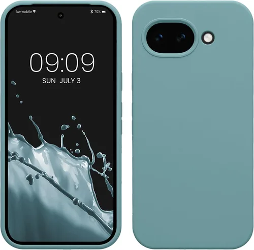 Miniatura 78 de kwmobile Funda Compatible con Google Pixel 6 Pro - Funda de teléfono de silicona TPU con acabado suave - Azul Arrecife