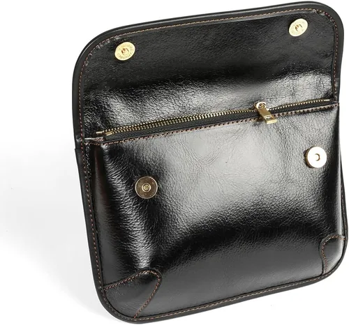 Miniatura 7 de Bolso de mano suave 3 en 1, bolso de mano de cuero para el pecho, bolso bandolera para hombres y mujeres