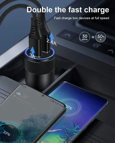 Miniatura 6 de Cargador rápido tipo C para Samsung Galaxy A17 A16 A15 5G A14 S24 S23 A25 A57 A37 S26 Ultra 5G S25 Note 20 A35 5G Google Pixel 10 9a 8 9 Pro 7, 20 W