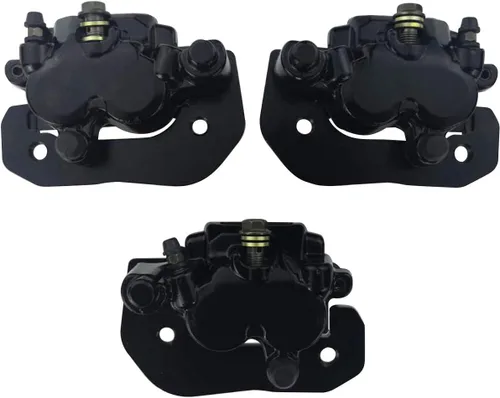 M MATI Juego de Caliper de Freno Delantero Derecho y Trasero para Can-Am Outlander 450 500 570 650 800 850 1000 Renegade 500 570 650 800 850 1000