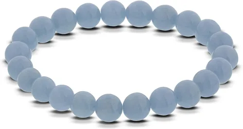 Miniatura 144 de Gem Avenue Handmade Round Bead Stretch Bracelet Unisex Natural Stone Beaded Jewelry for Men & Women, Elastic Wristband for Daily Wear