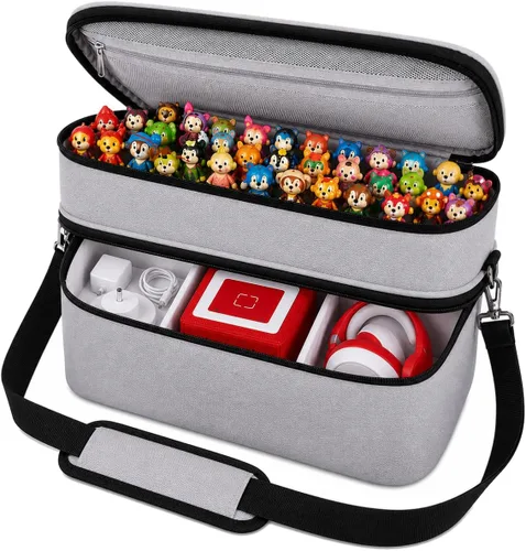 Miniatura 8 de Bevegekos Bolsa de viaje de almacenamiento para Toniebox 2, juego de iniciación, para figuras de Tonie, estación de carga y auriculares, solo funda