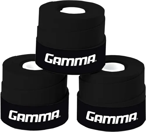 Miniatura 14 de Gamma Sports Supreme Overgrip para raquetas de tenis, pickleball, squash, bádminton y raquetball, varios tamaños y colores Blanco