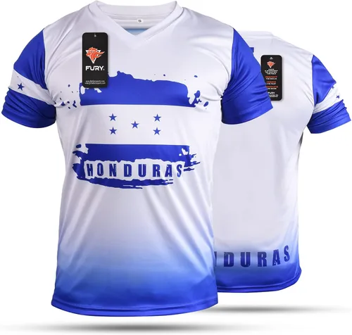 Miniatura 3 de Fury Camiseta de futbol de Honduras - Camiseta de fútbol Honduras - Camiseta de fútbol de Honduras HombresHombreMujerUnisex