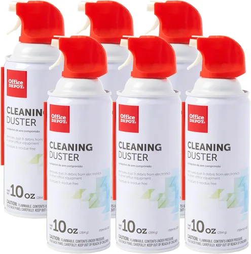 Office Depot Plumero de limpieza, 10 onzas, paquete de 6, UDS-10MS-P6