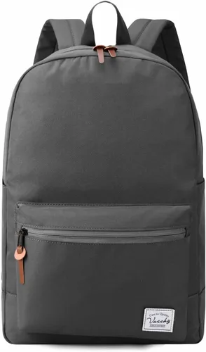 Miniatura 9 de VASCHY Mochila escolar, unisex, delgada, ligera, resistente al agua, para hombres y mujeres, mochila escolar universitaria, bolsa de viaje Black Camo