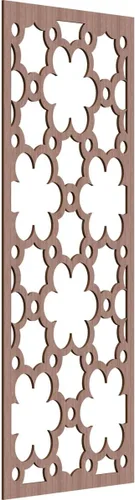 Miniatura 159 de Ekena Millwork WALW14X35X0250STGRO Southgate - Paneles de pared decorativos de madera con calado, 13 3/8 pulgadas de ancho x 34 3/8 pulgadas de rojo