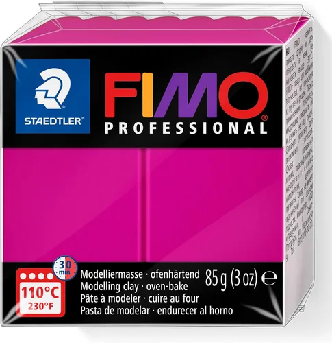 Miniatura 9 de Staedtler Fimo Professional arcilla polimérica suave, 3 onzas, verde