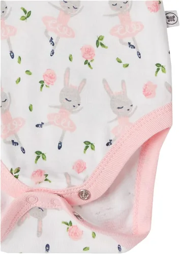 Miniatura 7 de HonestBaby Multipack de mamelucos de manga larga de algodón orgánico para bebés y niñas