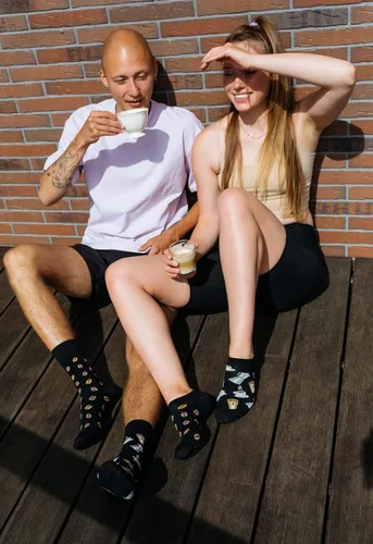 Miniatura 3 de TODO Colores calcetines divertidos para hombres y mujeres, de algodón, calcetines geniales y locos, regalos novedosos, diseños elegantes