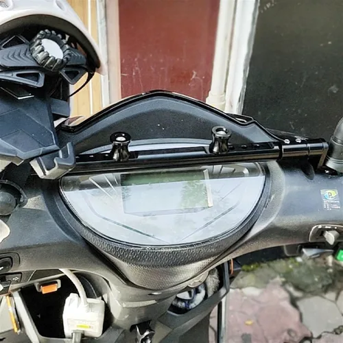 Miniatura 3 de Manillar de motocicleta Barra de equilibrio Palanca de dirección Soporte de navegación para Yamaha MT03 MT-03 MT 03 2015-2020