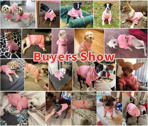 Miniatura 2 de Idepet Suéter clásico para perro, abrigo de vellón para perros pequeños, medianos, ropa cálida para perros y gatos, disfraces suaves para cachorros