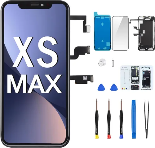 Miniatura 7 de [OLED] para iPhone Xs Max Reemplazo de pantalla de 6.5 pulgadas con altavoz frontal Sensor de proximidad OLED 3D pantalla táctil digitalizador
