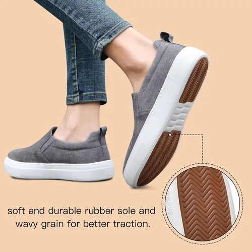 Miniatura 3 de TIOSEBON Zapatos clásicos de lona para mujer