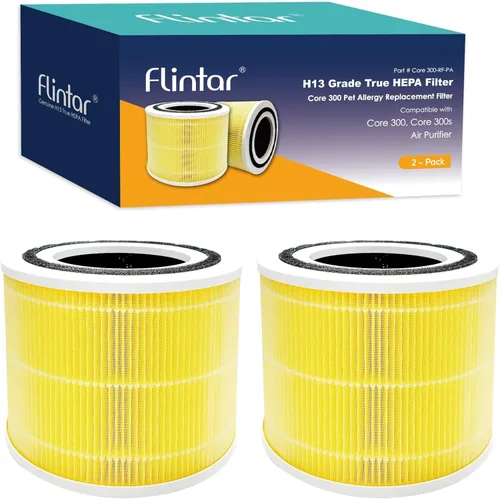 Core 300 Filtros de repuesto para alergias a mascotas, fabricados en TAIWÁN, compatibles con LEVOIT Core 300, purificador de aire Core 300S
