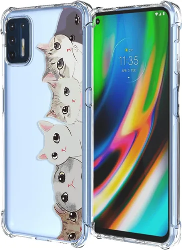 Miniatura 42 de Funda para Moto G Stylus 2021 4G Clear Flower Funda de teléfono TPU suave a prueba de golpes, antiarañazos, funda protectora para Motorola G Stylus