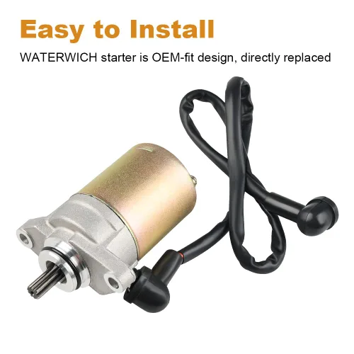 Miniatura 6 de WATERWICH Motor de arranque compatible con Can-Am DS70 DS90 2010-2013/2016-2018 DS70 Mini 2014-2015 DS90 Mini 2014-2015 para V31200DGF000