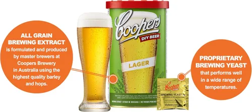 Miniatura 4 de Coopers DIY Beer Home Brewing - Kit de fabricación de cerveza artesanal de 6 galones con fermentador de cerveza patentado, hidrómetro de cerveza