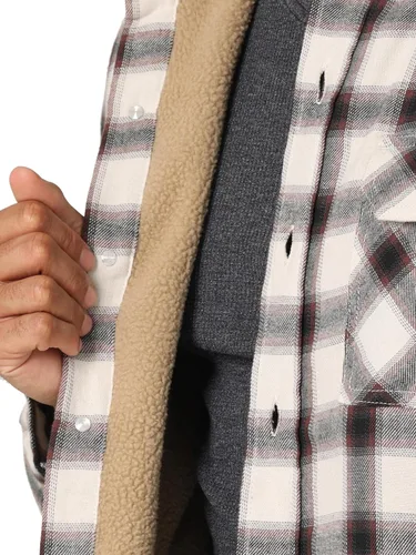 Miniatura 5 de Wrangler Authentics Men's Long Sleeve Sherpa Lined Shirt Jacket