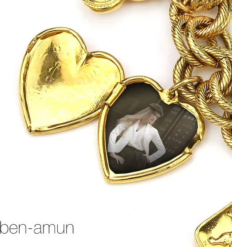 Miniatura 5 de Ben-Amun Jewelry - Pulsera de oro con dije de inspiración vintage
