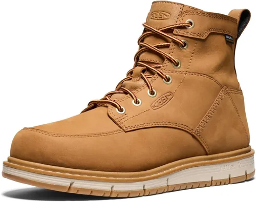Miniatura 3 de KEEN Utility Men's San Jose 6" Soft Toe Waterproof Wedge Work Boots