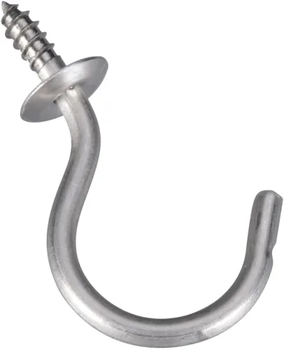 Miniatura 4 de NATIONAL MFG/SPECTRUM BRANDS HHI N348-458 Gancho de taza de acero inoxidable de 1-1/2 pulgadas