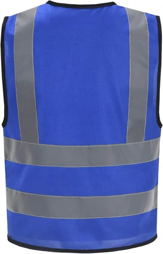 Miniatura 3 de AYKRM chaleco de alta visibilidad de 12 colores con alta visibilidad reflectante para trabajo de construcción y seguridad (XS-8XL)