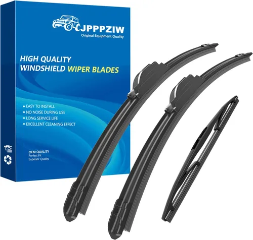 Miniatura 12 de CJPPPZIW® Limpiaparabrisas de repuesto para Toyota FJ Cruiser 2007, 2008, 2009, 2010, 2011, 2012, 2013, 2014, calidad de fabricante original