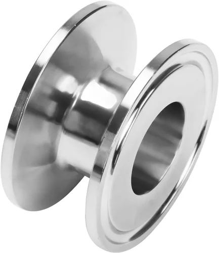 Miniatura 6 de DERNORD Tubo sanitario SS304 de triple abrazadera con 1,5 pulgadas Tri Clamp Tubo de 1 pulgada OD (longitud: 1 pulgada/0.984 in)