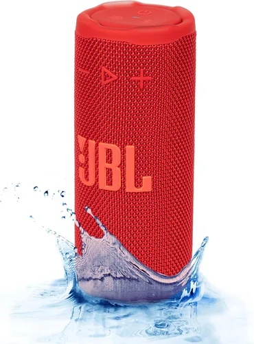 Miniatura 6 de JBL Grip - Altavoz Bluetooth portátil rojo (JBLGRIPRD) - IP68 impermeable y resistente al polvo Bluetooth 5.4 Impulso de sonido AI Batería