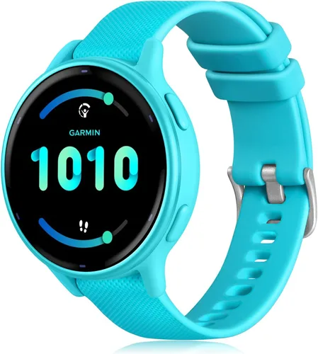 Miniatura 21 de GEAK Compatible con correas de reloj Garmin Vivoactive 5/Garmin Vivoactive 3, banda de silicona de 20 mm para Vivoactive 3 Music/Vivomove