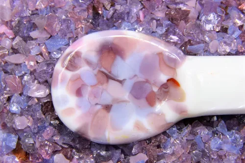Miniatura 2 de Devardi Glass Lampwork, COE 104 Frit de cristal - Purple Haze - 4 onzas, tamaño #3