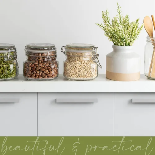 Miniatura 4 de Tarros de vidrio con tapas herméticas, frascos de almacenamiento de alimentos, recipientes a prueba de fugas con sello de preservación transparente