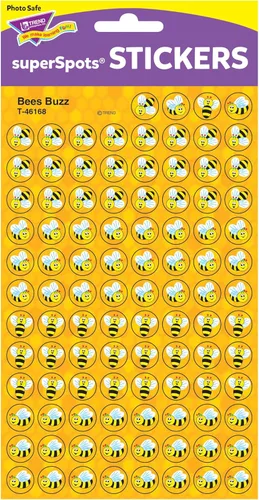 Miniatura 3 de Trend Bees Buzz SuperSpots - Calcomanías para el aula, 800
