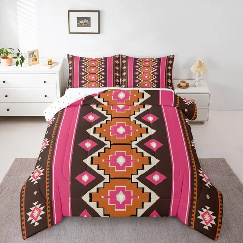 Miniatura 32 de Feelyou Juego de edredón de zorro ártico, juego de ropa de cama para niños y niñas, bonito edredón de animales salvajes, juego de edredón 1 juego