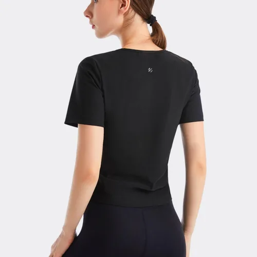 Miniatura 6 de Nano Hertz Traje de sauna para sudar y perder peso, faja moldeadora para entrenamiento de cintura, entrenamiento, ejercicio, camisa de manga corta