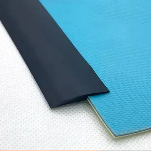 NILZA Tira de umbral de PVC impermeable, tira de umbral de transición de suelo para madera a azulejos, tira de transición de umbral de 0.4 a 0.19