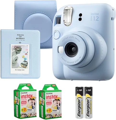 Miniatura 7 de Fujifilm Instax Mini 12 - Paquete de cámara instantánea Blossom Pink - Incluye 40 hojas Instax Mini Film, funda protectora y mini álbum de fotos