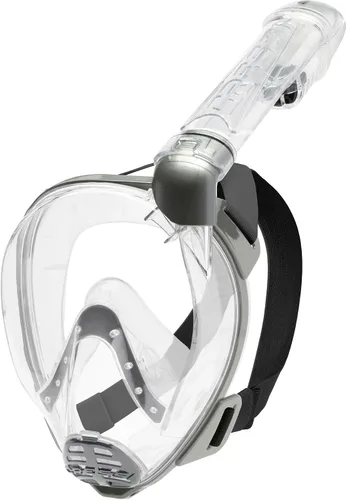 Miniatura 9 de Cressi Máscara facial completa para esnórquel para adultos, vista amplia y clara, sistema antivaho y fácil respiración, Baron: diseñada en Italia