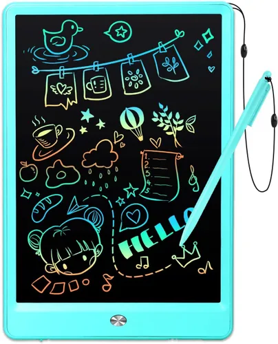 Miniatura 12 de EooCoo Juguetes para niños pequeños, tableta de escritura LCD para niños, paquete de 2 unidades, almohadilla de dibujo esencial de viaje para niños
