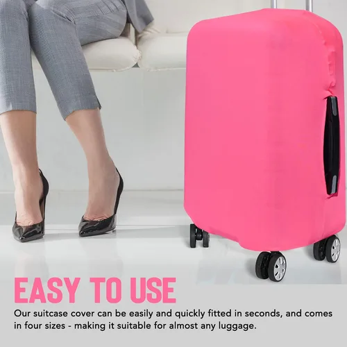 Miniatura 4 de Funda de equipaje de viaje I Protector de maleta aprobado por la TSA I Fundas de equipaje para maleta I Funda de maleta Bolsa I Protector