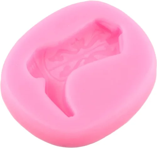 Miniatura 6 de ZiXiang Moldes de silicona de cabeza de toro, molde de herradura para pezuñas de herradura, moldes de flecha de chocolate para rosa, flecha, Estilo b