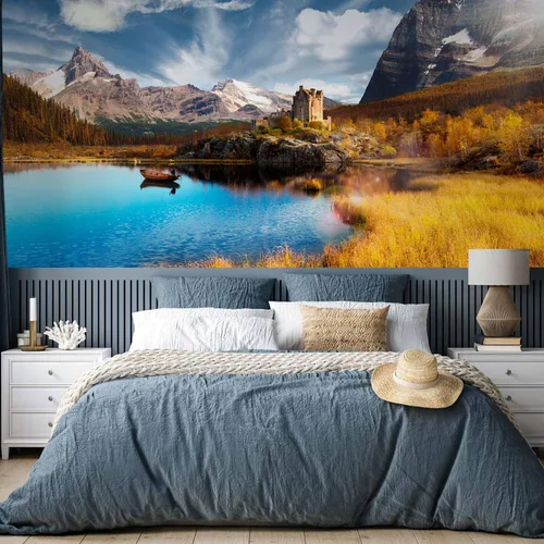 Miniatura 5 de artgeist Mural de pared Montañas 79 x 61 pulgadas - XXL Papel tapiz no tejido de vellón Decoración de pared Impresión fotográfica Imagen Diseño