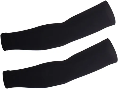 Miniatura 13 de Mangas de brazo para mujeres y hombres, ciclismo armwarmers verano protección solar UV 2 pares (azul+azul claro)