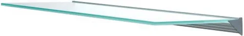 Miniatura 6 de LTL Home Products GL9020CLKIT Wallscapes Glacier Kit de estante de pared de vidrio flotante, 8 x 36 pulgadas, vidrio transparente
